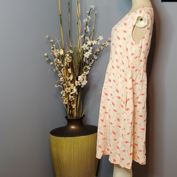 Kate Spade Flamingo Dress with pockets Size 2 - Picture 6 of 16